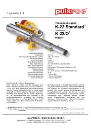 pulsFOG Typenblatt K-22, tragbar