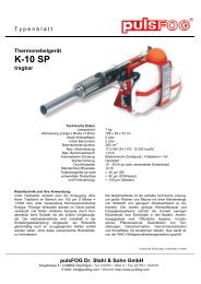 pulsFOG Typenblatt K-10 SP