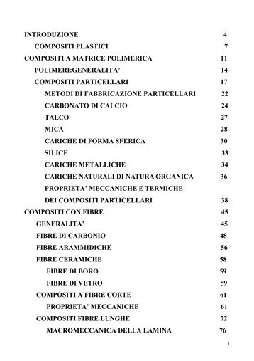 compositi plastici - dmfci