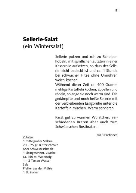 Bibliotheca Culinaria - Stadtbibliothek Reutlingen