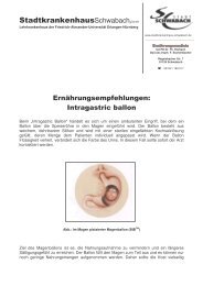 PDF Datei Magenballon - Stadtkrankenhaus Schwabach
