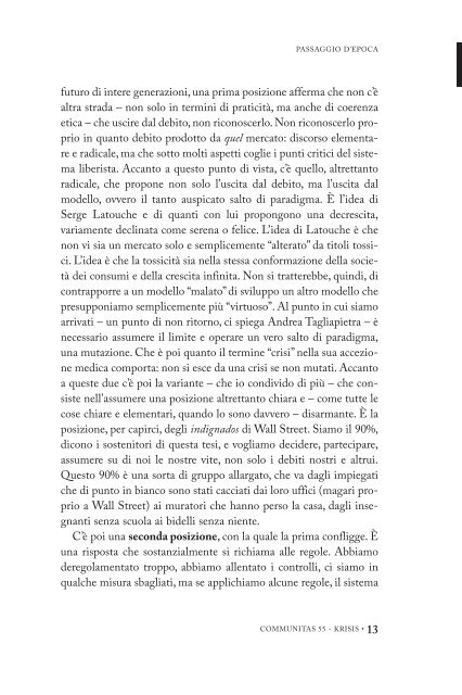 11a2013_communitas 5.. - CHERSI/libri