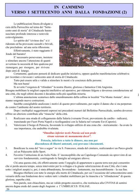 EX - DIOCESI di CITTADUCALE - Home Page - Sac. Ferdinando ...