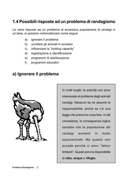 Problema Randagismo metodi pratici ed efficaci ... - Lega Pro Animale