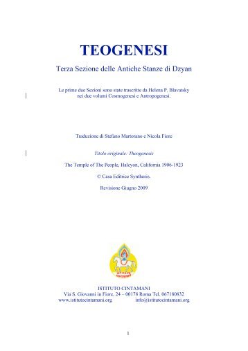Teogenesi.pdf - Istituto Cintamani