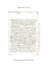 Catalogo 80 - Piemonte e Savoia - Studio bibliografico Lim Antiqua