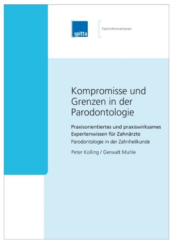 Parodontologie in der Zahnheilkunde - Spitta