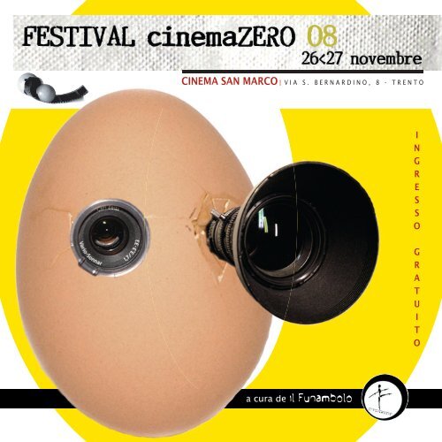 scarica la brochure - Festival CinemaZERO