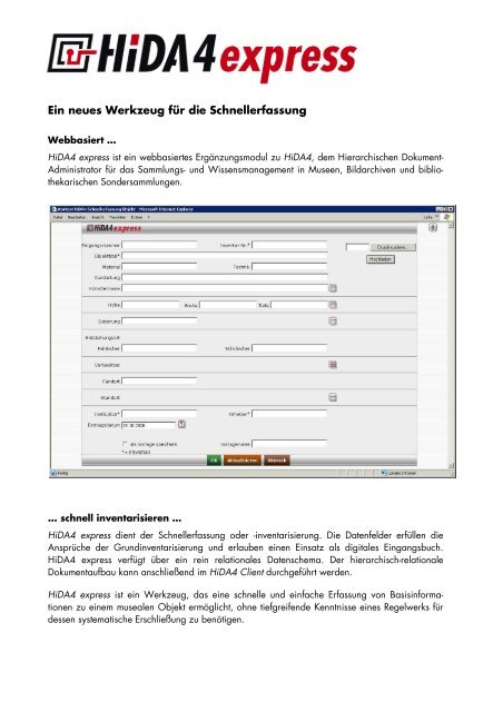 Ein neues Werkzeug für die Schnellerfassung - startext GmbH
