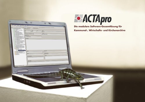 Broschüre ActaPro V4.indd - startext GmbH