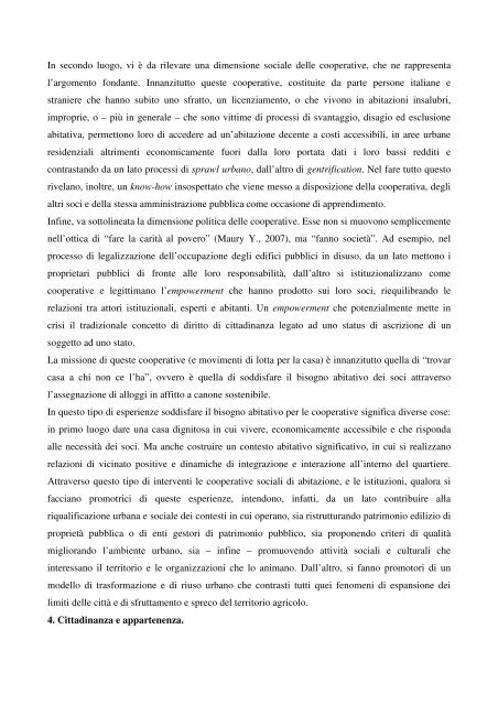Esperienze di cittadinanza comune: l'autorecupero - ESPAnet Italia