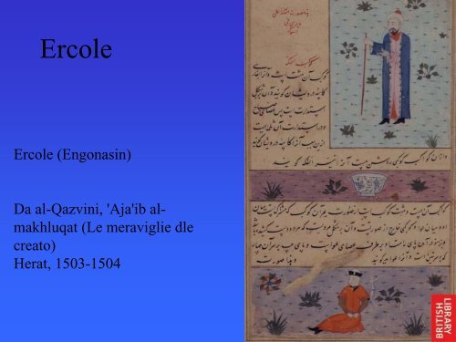 Slides modulo Iconografia 4 - Università degli studi di Bergamo