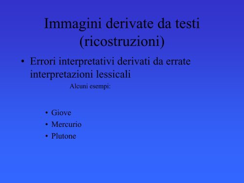 Slides modulo Iconografia 4 - Università degli studi di Bergamo