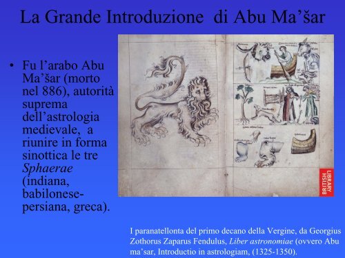 Slides modulo Iconografia 4 - Università degli studi di Bergamo