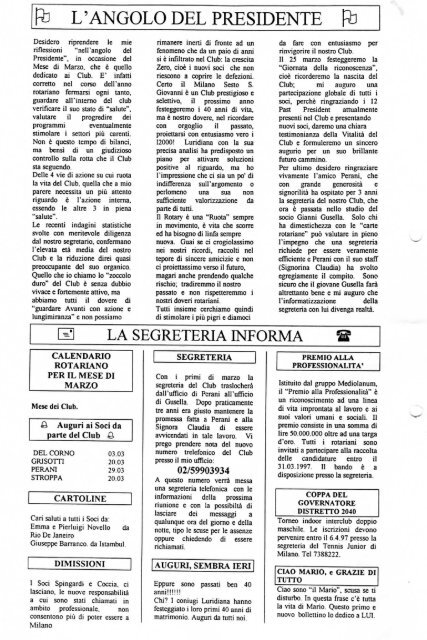 Notiziario n. 28 - Viaggi della pace in Israele - Rotary Milano Porta ...