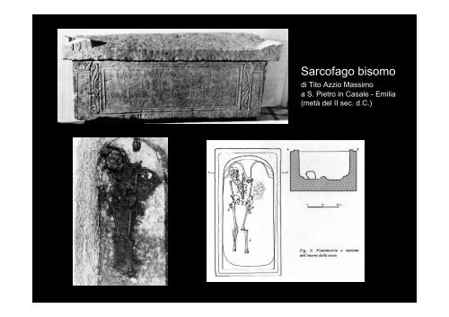 Lezione 3 Ideologia, riti e pratiche funerarie nel ... - Paleopatologia