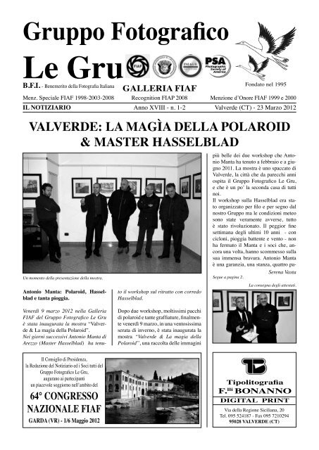 Marzo - Gruppo Fotografico Le Gru