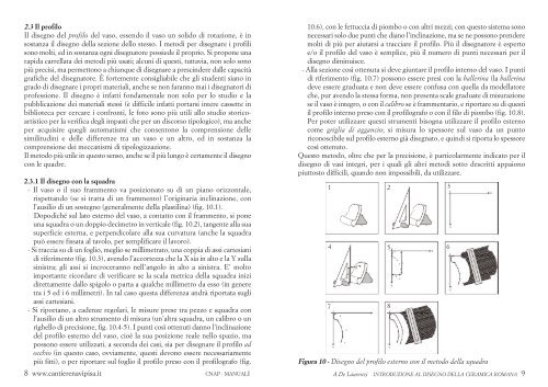 Introduzione al disegno della ceramica romana - Cantiere delle Navi ...