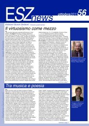 ESZ NEWS N. 56_ottobre 2011.pdf - Edizioni Suvini Zerboni