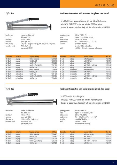 Umeta catalogus