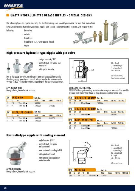 Umeta catalogus