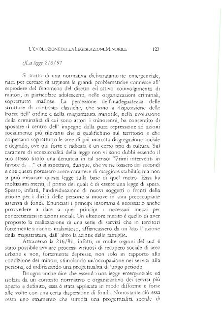 La tutela non giurisprudenziale del minore. Il tutore pubblico dei minori