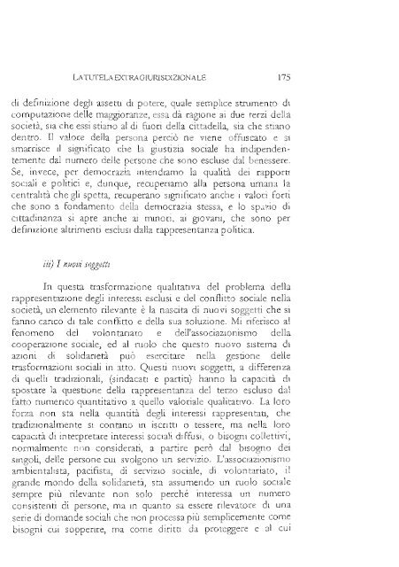 La tutela non giurisprudenziale del minore. Il tutore pubblico dei minori