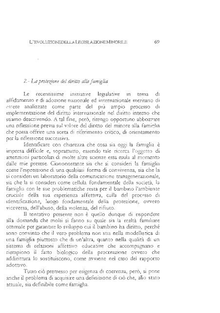 La tutela non giurisprudenziale del minore. Il tutore pubblico dei minori