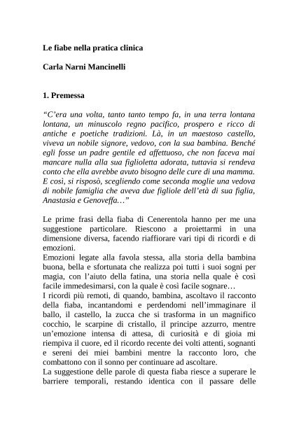 Documento Della Psicoterapeuta Carla Narni Mancinelli