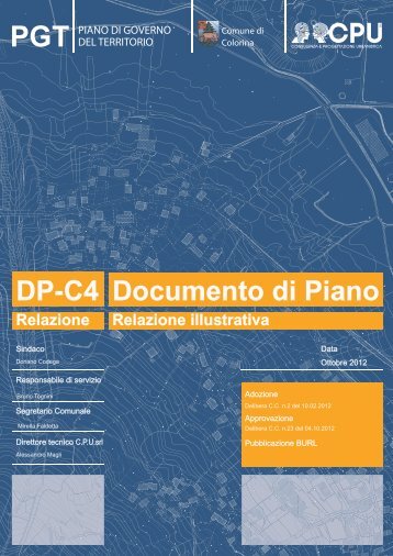 pgt piano di governo del territorio - Comune di Colorina (SO)