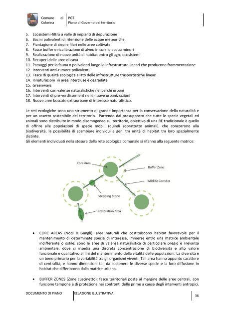 pgt piano di governo del territorio - Comune di Colorina (SO)