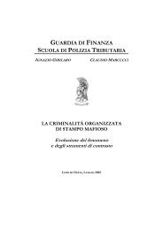 Testi 08 - La criminalità organizzata di stampo mafioso - Movimento ...