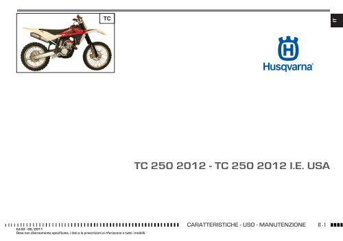 2012 husqvarna sale tc250