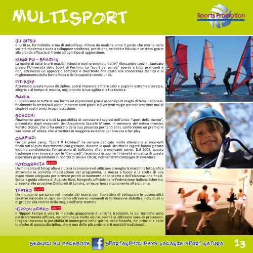 SPORT & HOLIDAYS - Sport and Holidays