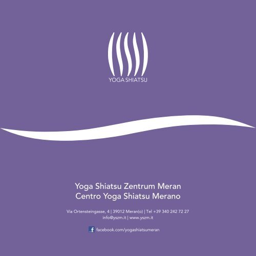 Frühjahrsprogramm 2012 Yoga Shiatsu Zentrum Meran Programma ...