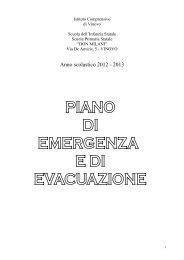 PIANO DI EVACUAZIONE DON MILANI Vinovo 2012-2013 - Istituto ...