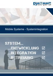 Mobile Systeme - Systemintegration - Steep