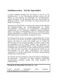 Jahresbericht 2009/10 Teil 4 - Steigerwaldschule Ebrach