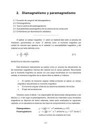 2. Diamagnetismo y paramagnetismo - Tecnun