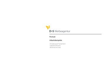 Preisliste - DS Werbeagentur