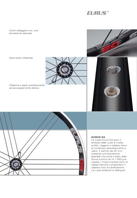 2004 Products Range I - Campagnolo