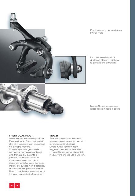 2004 Products Range I - Campagnolo