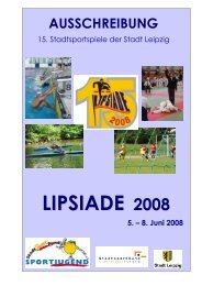 LIPSIADE - Stadtsportbund Leipzig eV