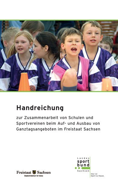 Handreichung - Stadtsportbund Leipzig eV