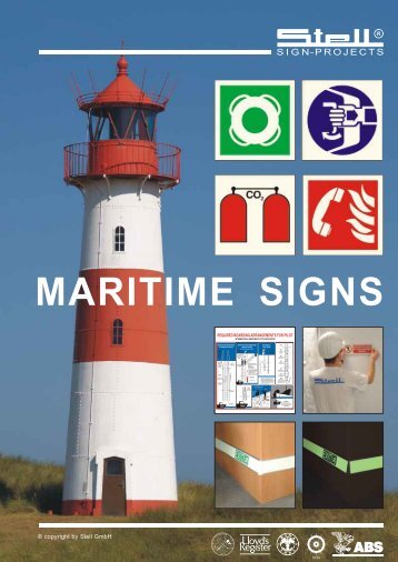 maritime signs - Stell.de