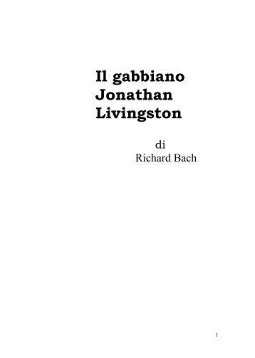 gabbiano Jonathan Livingston - Associazione di Genitori Un sasso ...