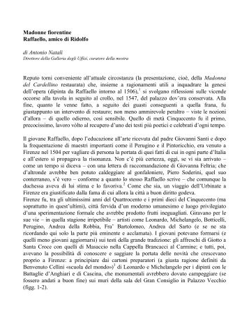 Leggi il saggio in catalogo di Antonio Natali - Artelab