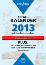 Abfuhrkalender 2013 - OSIRIS