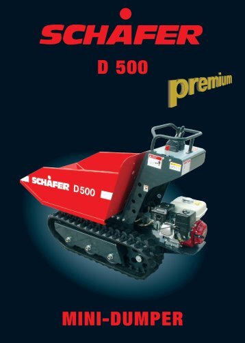 D 500 MINI-DUMPER