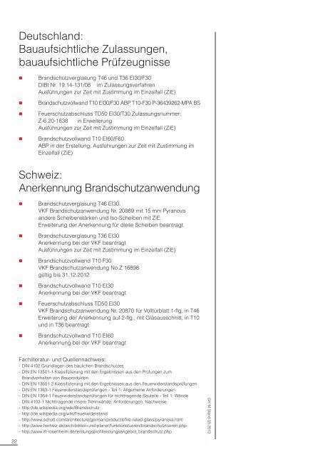 24-Seiter Brandschutz - Goldbach Kirchner raumconcepte GmbH